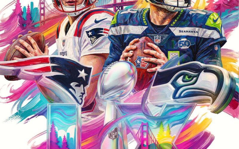 Así se jugará el Super Bowl LX: Patriots vs Seahawks por el título de la NFL