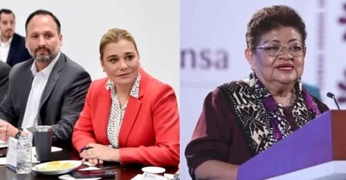 Maru Campos se reúne con Ernestina Godoy