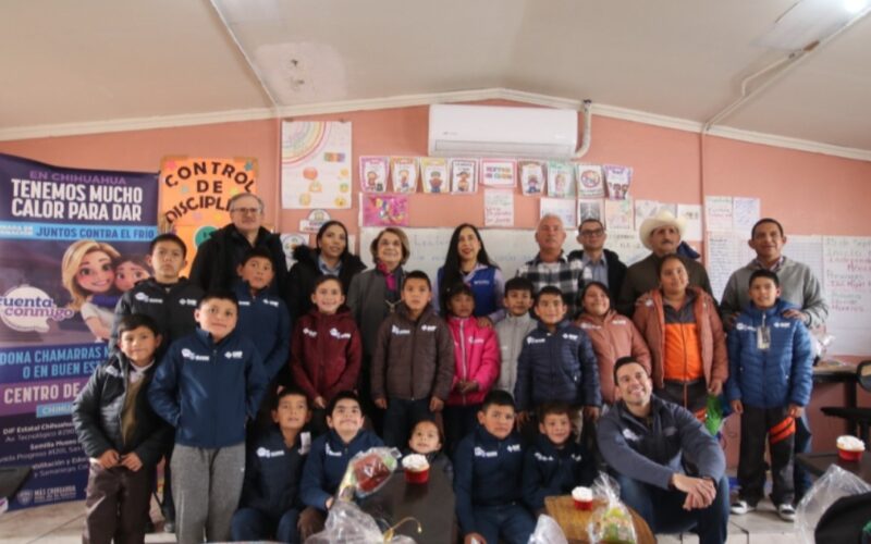 Logra Gobierno del Estado entrega histórica de 38 mil chamarras con el programa “Juntos contra el Frío”