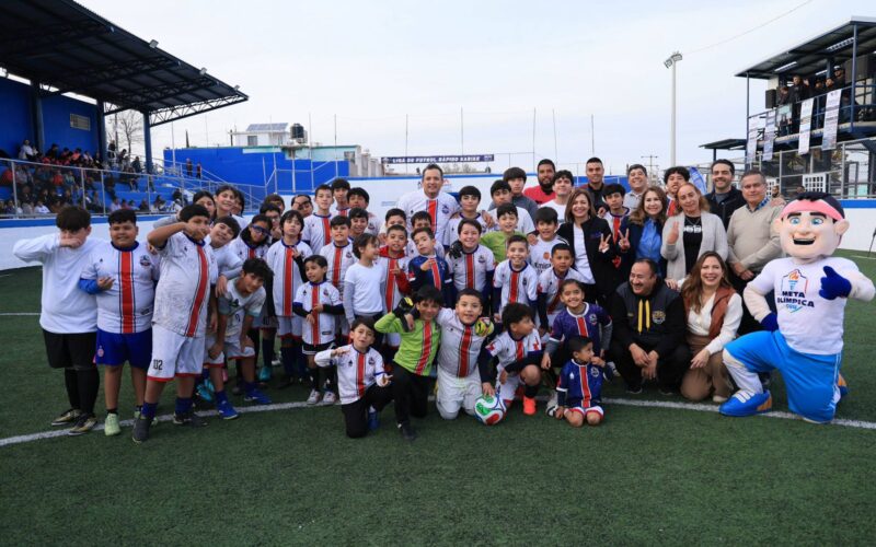Canchas renovadas: Marco Bonilla inaugura rehabilitación de parque en Lomas Karike -Gracias al Presupuesto Participativo, niñas, niños y familias cuentan hoy con espacios más seguros y dignos para practicar deporte