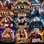 El Rock & Roll Hall of Fame publica su lista de nominados 2026: Iron Maiden, Oasis, Phil Collins, Jeff Buckley… ¿y Shakira?