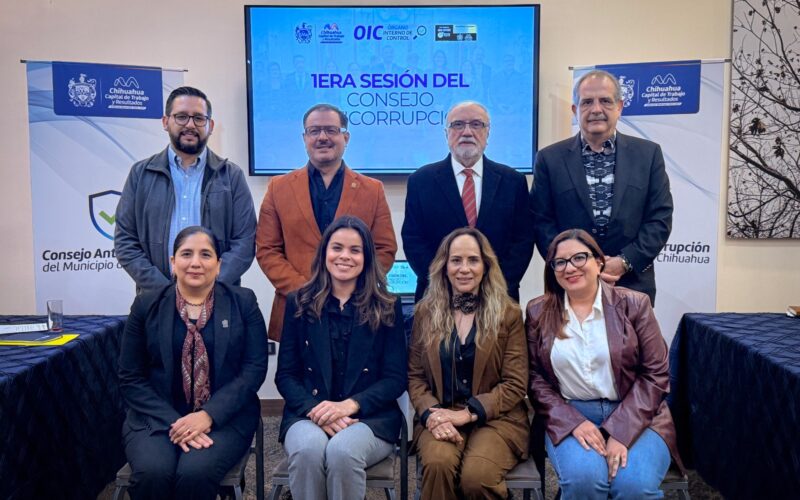 Realizan primera sesión del Consejo Anticorrupción del Municipio de Chihuahua