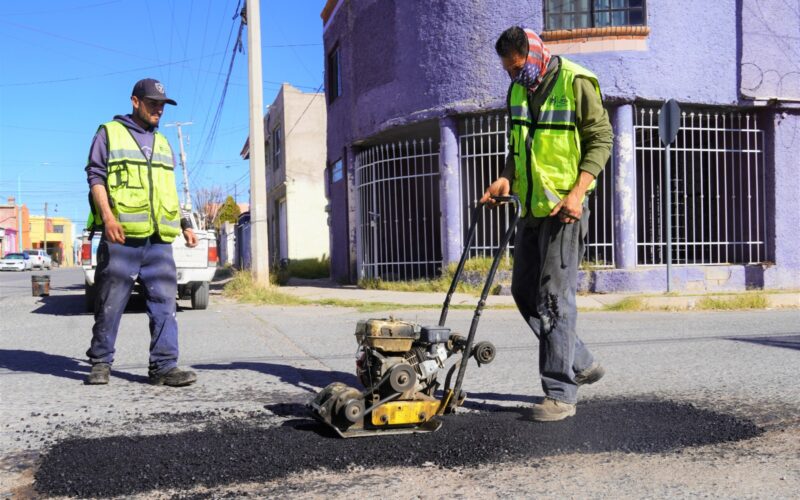 Atendió Municipio más de mil 500 baches durante el periodo del 23 al 27 de febrero  – Continua la atención permanente en la ciudad