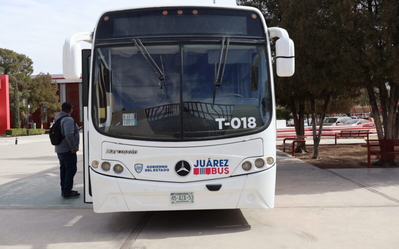 CAM Móvil de JuárezBus cerrará febrero con jornada de credencialización en el ITCJ y Riberas