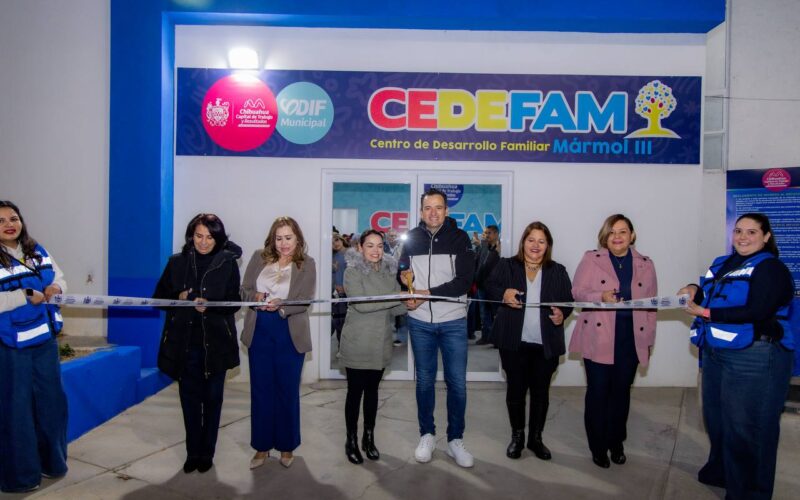 ¡Centro comunitario Mármol ahora es CEDEFAM! Marco Bonilla inaugura rehabilitación  – Se destinaron más de 5.9 millones de pesos para mejorar infraestructura y servicios