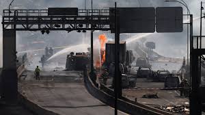 Chile: impresionante explosión de un camión de gas dejó cuatro muertos y 20 heridos