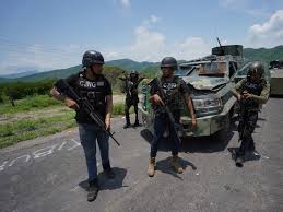 Estados con presencia del Cártel Jalisco Nueva Generación (CJNG) en México