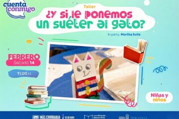 Promueve Secretaría de Cultura taller para el desarrollo sensorial de niñas y niños en la Biblioteca Infantil