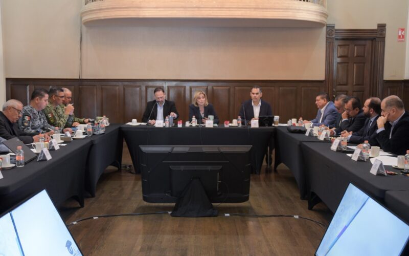 Maru Campos encabeza Mesa de Seguridad; Chihuahua reporta cifra más baja de delitos de alto impacto en 9 años