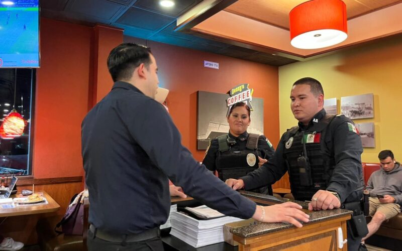 Desplegó Policía Municipal operativo por San Valentín 2026  – Recorren bares, plazas comerciales, restaurantes y filtros de revisión al oriente