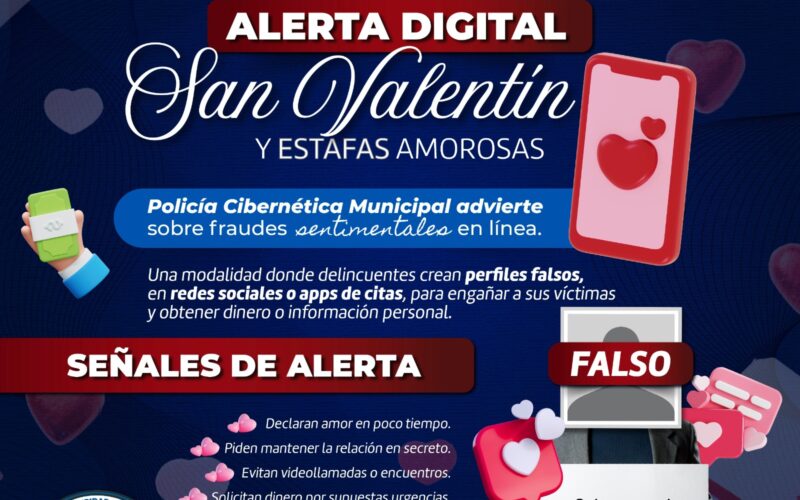Alerta Policía Cibernética por fraudes o estafas amorosas en línea