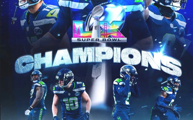 Seattle campeón! Seahawks ‘aplasta’ a Patriots y gana el Super Bowl LX