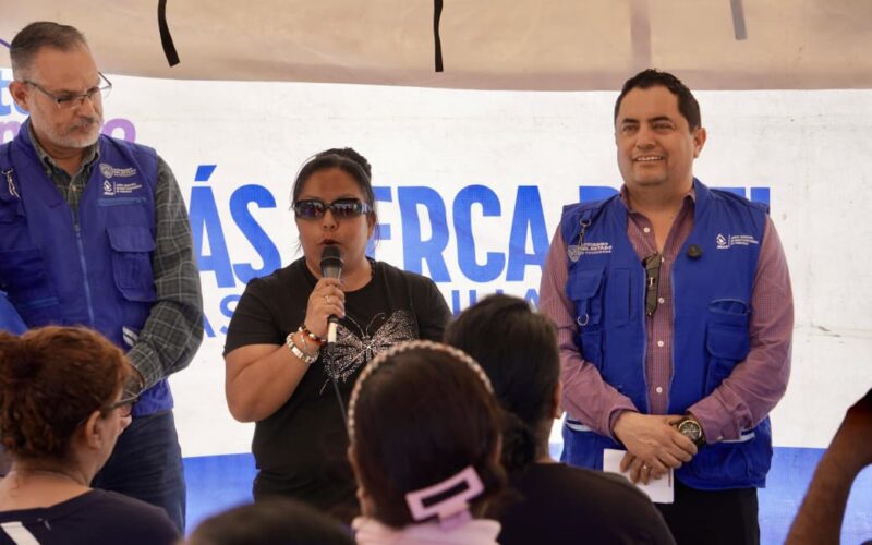 Entrega JMAS Chihuahua 1.2 kilómetros de red de drenaje en la colonia Ampliación Jorge Barousse