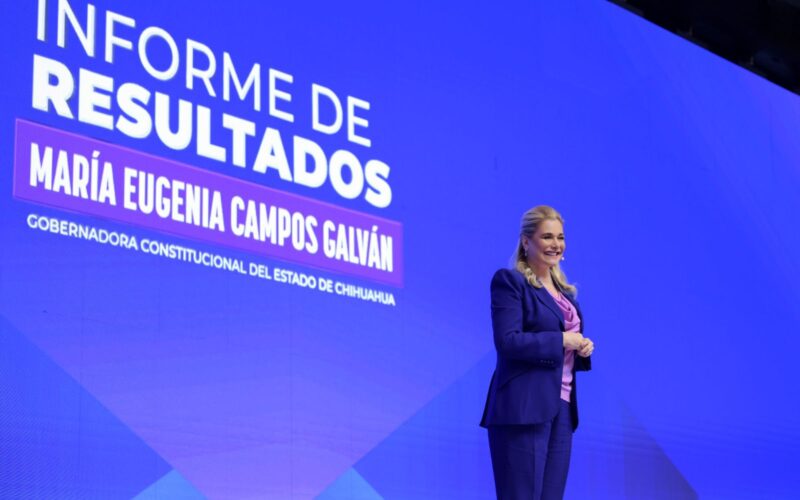 Maru Campos anuncia inversión histórica en obra pública para Chihuahua durante presentación de su 4to Informe de Resultados