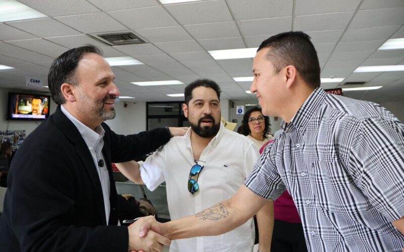 Encabeza Santiago De la Peña recorrido en la Subsecretaría de Gobernación para fortalecer la atención a la ciudadanía