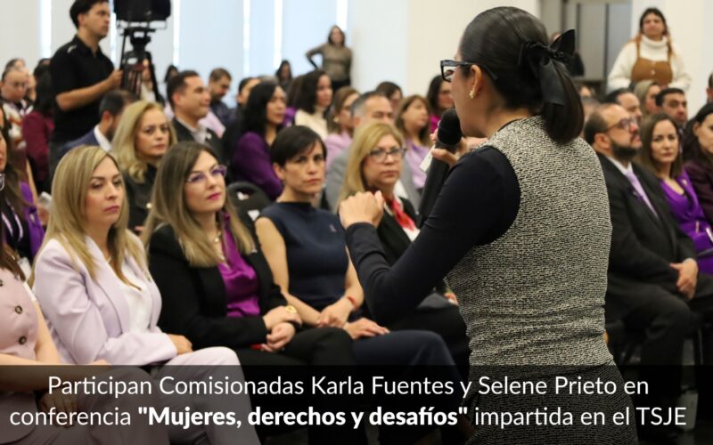 Participan comisionadas de Ichitaip en conferencia del TSJE