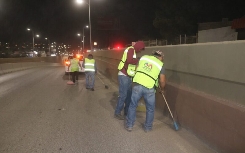 Atiende Municipio puentes al sur de la ciudad para una mejor imagen urbana
