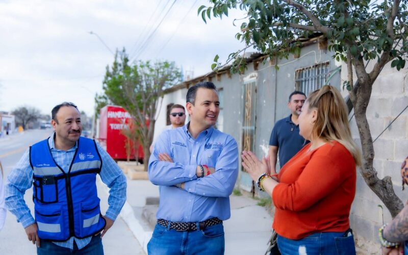 Pavimento nuevo y duradero; entrega Marco Bonilla calles en Jorge Barousse y Vistas Cerro Grande