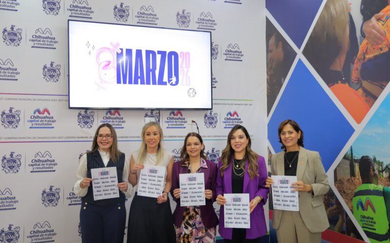 Anuncia Gobierno Municipal actividades por el Día Internacional de la Mujer