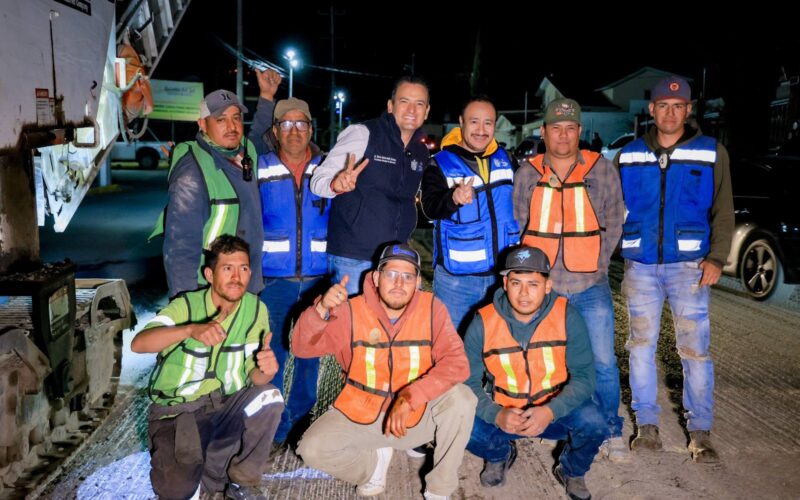 Arranca Marco Bonilla rehabilitación de calle California para mejorar la movilidad en Quintas del Sol