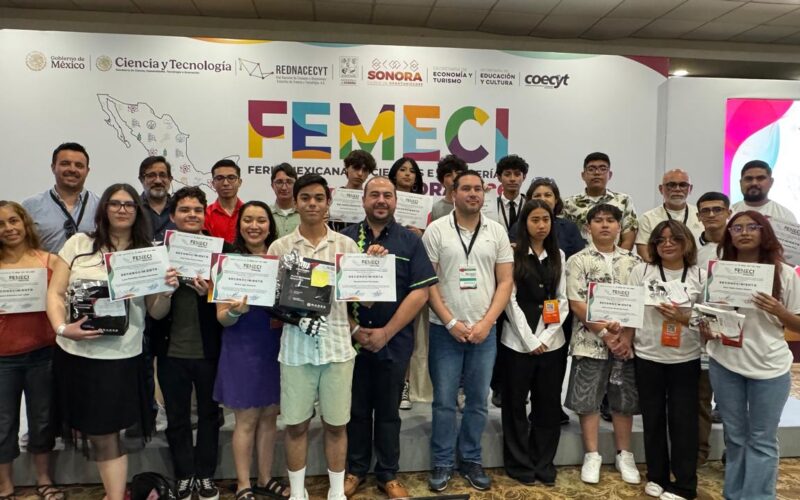 Destacan estudiantes chihuahuenses en la Feria Mexicana de Ciencias e Ingenierías 2026