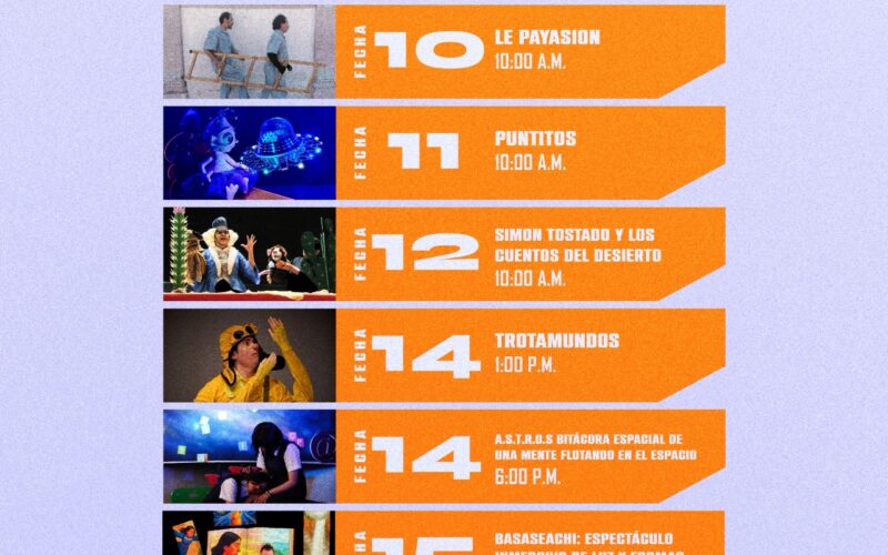 Vive el teatro en familia: llega la Muestra Municipal 2026 con entrada libre  – Tendrá funciones del 10 al 15 de marzo en diferentes horarios