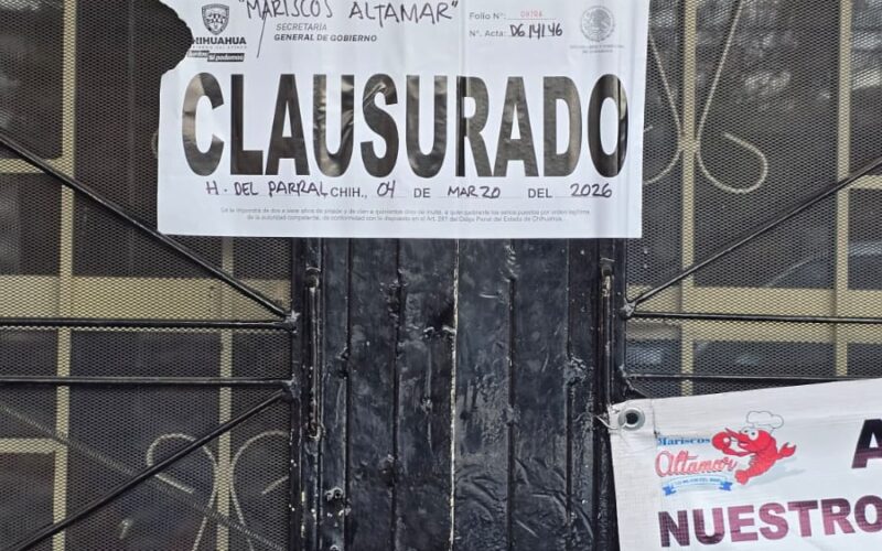 Realiza Gobernación del Estado 321  inspecciones y clausura 9 establecimientos durante la última semana