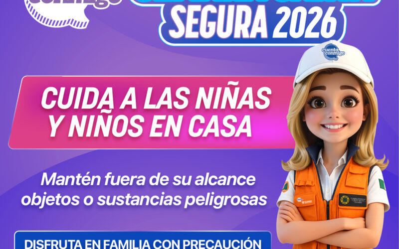 Emite Protección Civil recomendaciones ante inicio de temporada vacacional