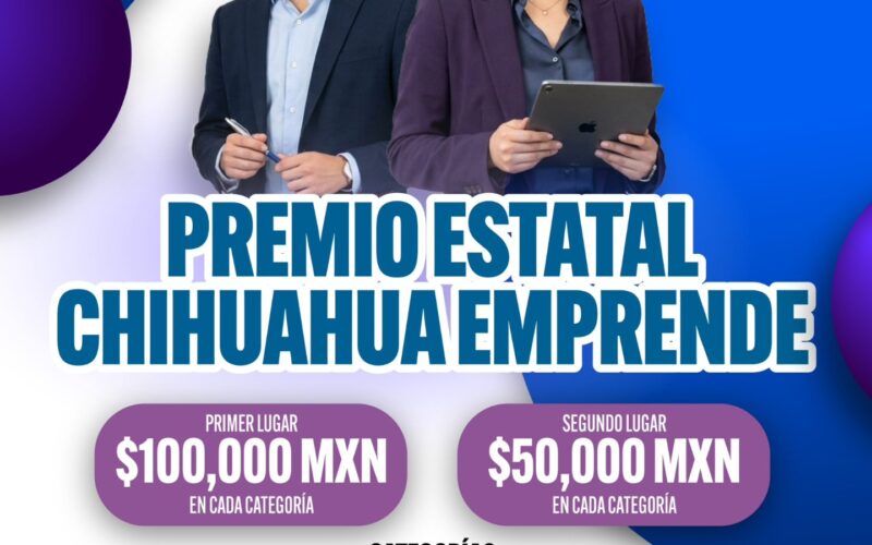 Invita SIDE a participar en el Premio Chihuahua Emprende 2026