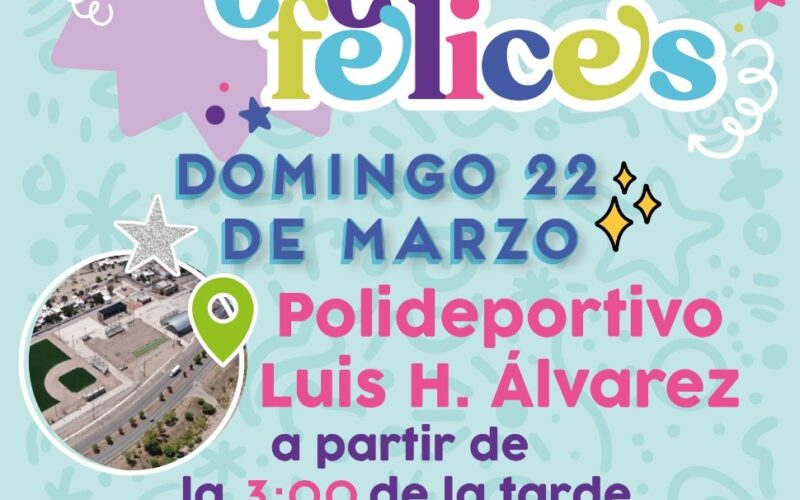 Tarde de convivencia y diversión con Festival de las Familias Felices este domingo: Municipio