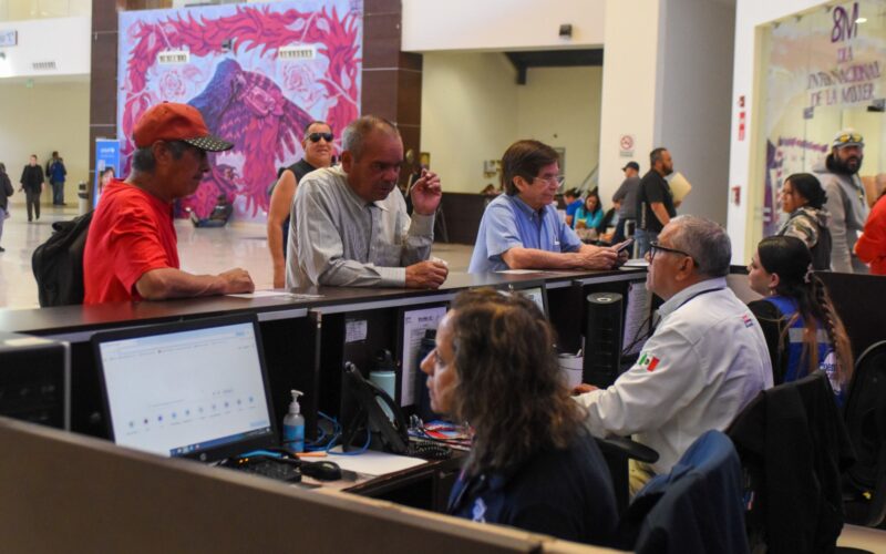 Brinda SFP atención ágil y cercana a juarenses en las oficinas de Pueblito Mexicano