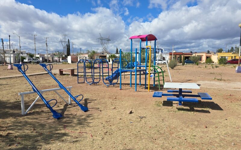 Solo con generar un reporte a través del 072, ahora el parque de la colonia Real de Minas está renovado