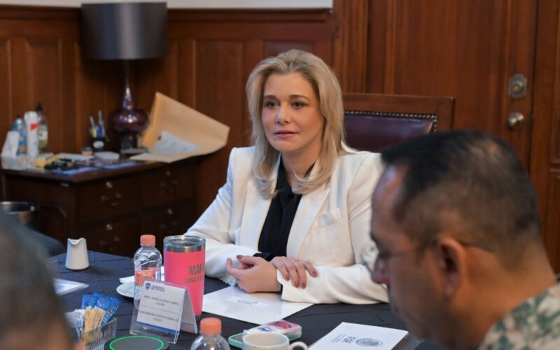 Maru Campos encabeza Mesa Estatal de Seguridad