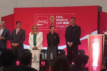 MARU CAMPOS ENCABEZA HISTÓRICA REVELACIÓN DEL TROFEO DE LA COPA DEL MUNDO