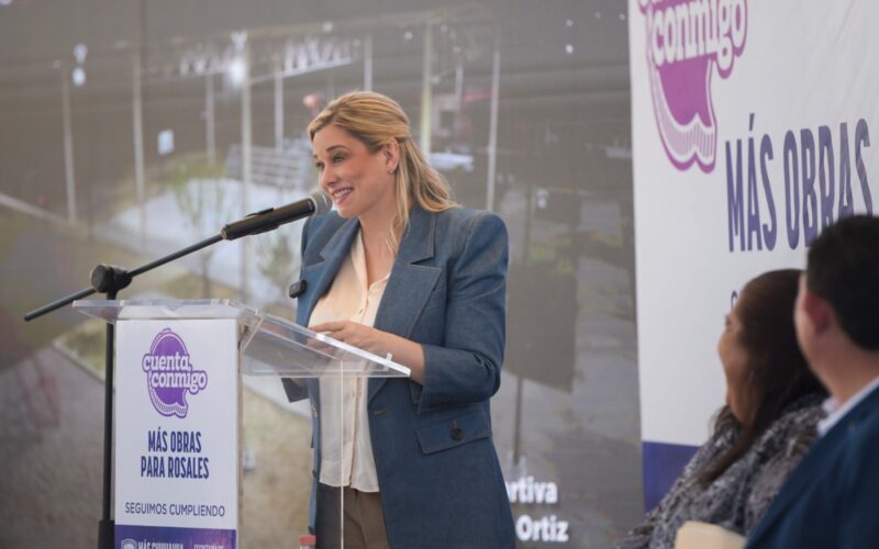 Maru Campos entrega en Rosales obras de infraestructura con inversión superior a los 54 mdp