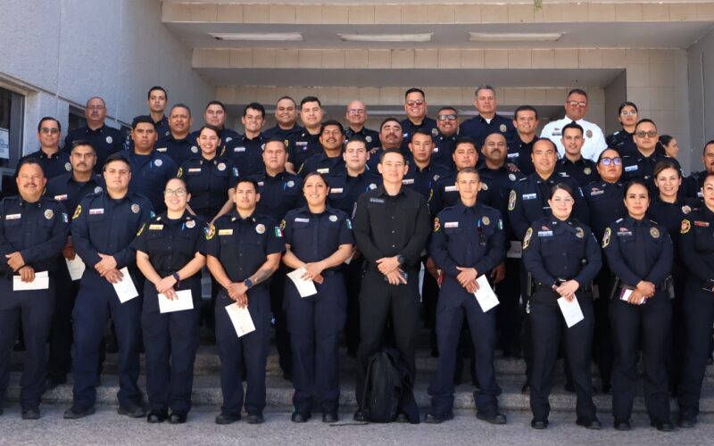 Acciones que salvaron vidas: reconocen a 73 elementos de Seguridad Pública Municipal