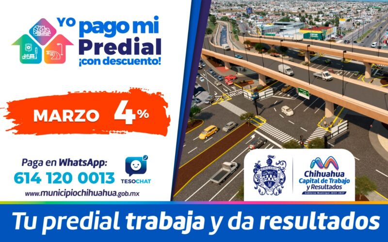 Ponte al corriente con el 4% de descuento en marzo, paga tu Predial en Smart o Alsuper sin salir de tu rutina