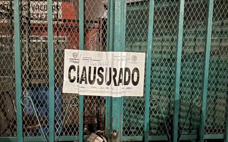 Realiza Gobernación Estatal 374 inspecciones y clausura 14 establecimientos durante la última semana