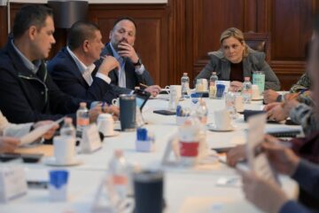 Encabeza Maru Campos Mesa Estatal de Seguridad junto a autoridades de los tres órdenes de gobierno