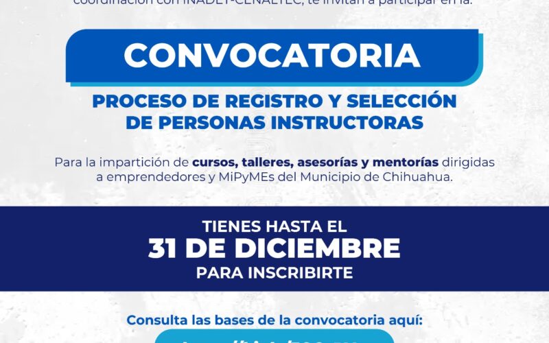 Cumple Marco Bonilla con emprendedores, lanza Municipio convocatoria para instructores en capacitaciones de ENCES