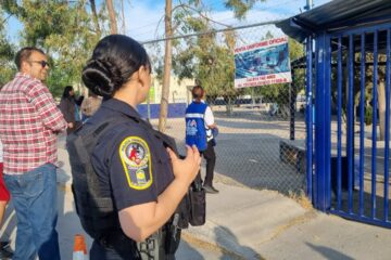 Implementa Policía Municipal Operativo Regreso a clases para seguridad de estudiantes