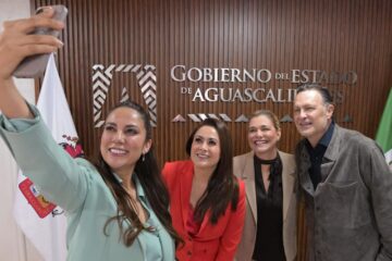 Maru Campos se reúne con gobernadores de Aguascalientes, Guanajuato y Querétaro