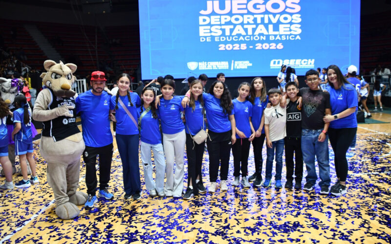 Inician los Juegos Deportivos Estatales de Educación Básica con más de 3 mil participantes