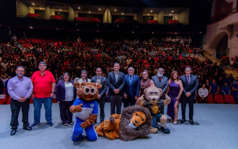 La juventud es fortaleza, no se rindan: Marco Bonilla a preparatorias del estado