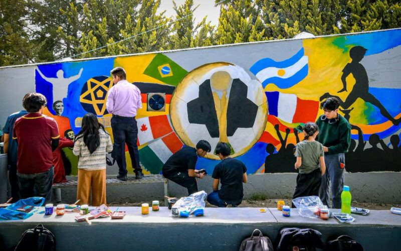 México se pinta con miles de murales por el Mundial para recuperar los espacios públicos