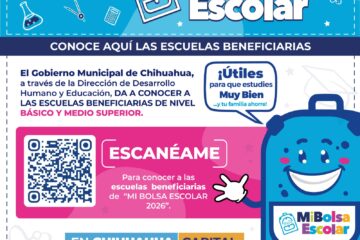 Ya disponible la lista de escuelas beneficiarias de Mi Bolsa Escolar 2026: Municipio