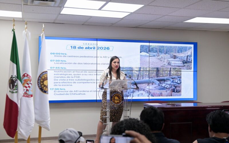Unidad Especializada informa avances en investigación de hechos ocurridos entre el 17 y el 19 de abril