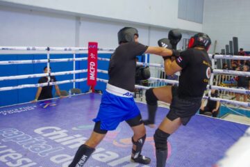 Peleadores de Chihuahua listos para participar en el Nacional de Kickboxing en el Deportivo Tricentenario