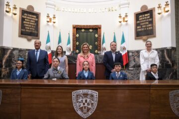 Desde Chihuahua pongamos el ejemplo de lo que es la honorabilidad: Maru Campos a niñas y niños funcionarios por un día