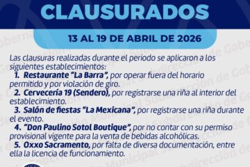 Refuerza Gobernación Municipal inspecciones y vigilancia para un entorno más seguro